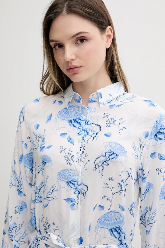 Îmbrăcăminte Vilebrequin rochie de plaja FLORENCE FNCCX426 alb