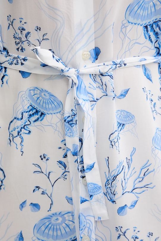 Пляжна сукня Vilebrequin FLORENCE білий FNCCX426