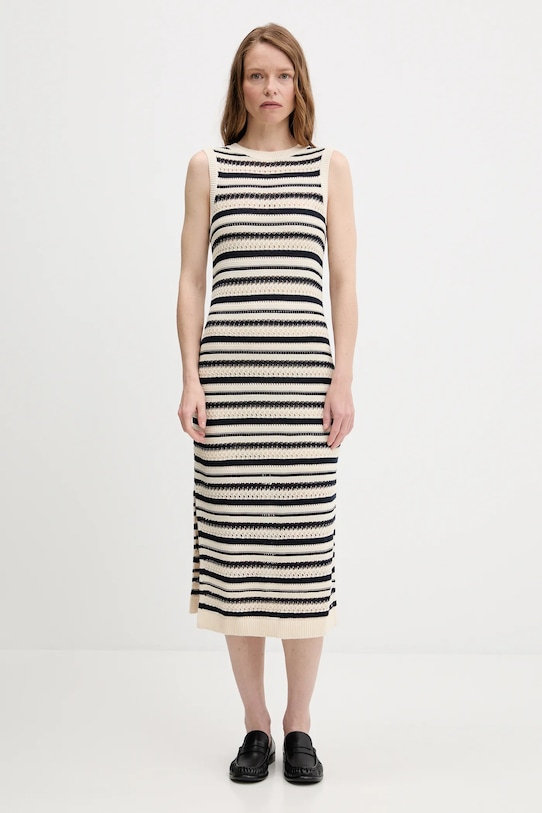 Tommy Hilfiger sukienka casual beżowy WW0WW45649