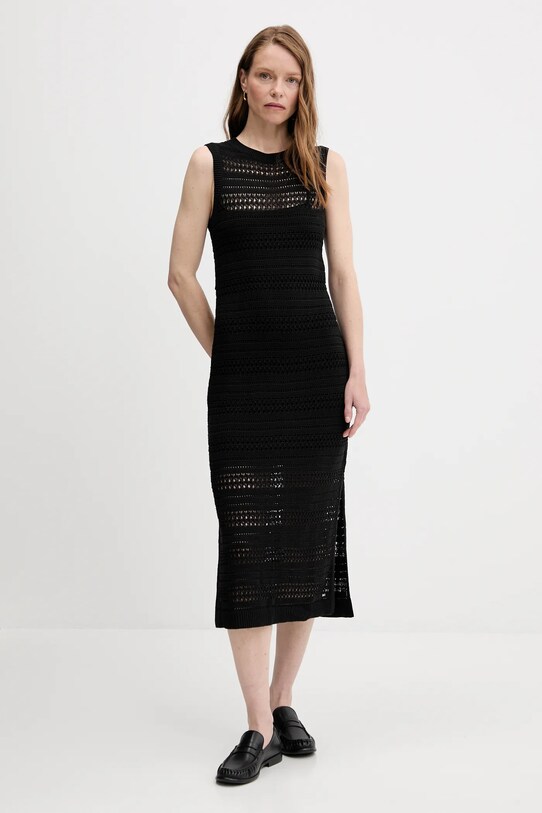Tommy Hilfiger rochie WW0WW45649 negru AW25