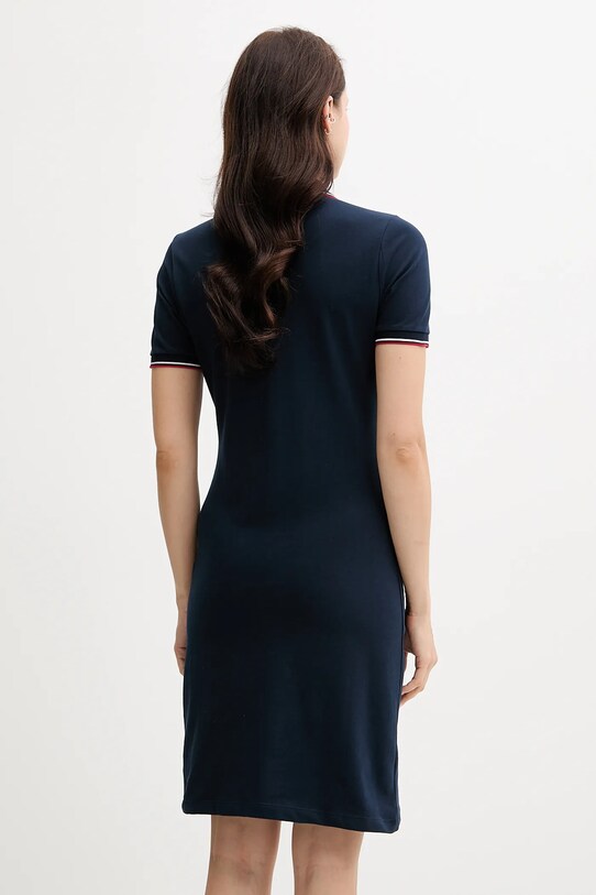 Odzież Tommy Hilfiger sukienka WW0WW45740 granatowy