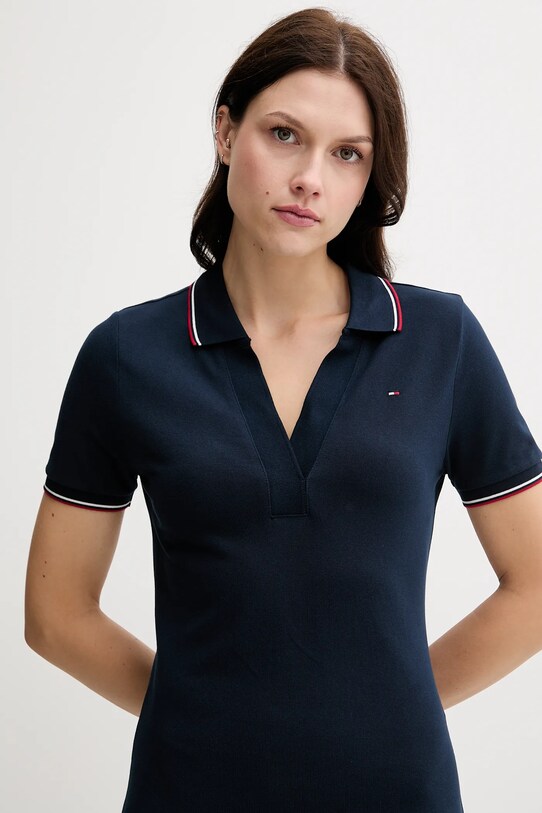 Tommy Hilfiger sukienka granatowy WW0WW45740