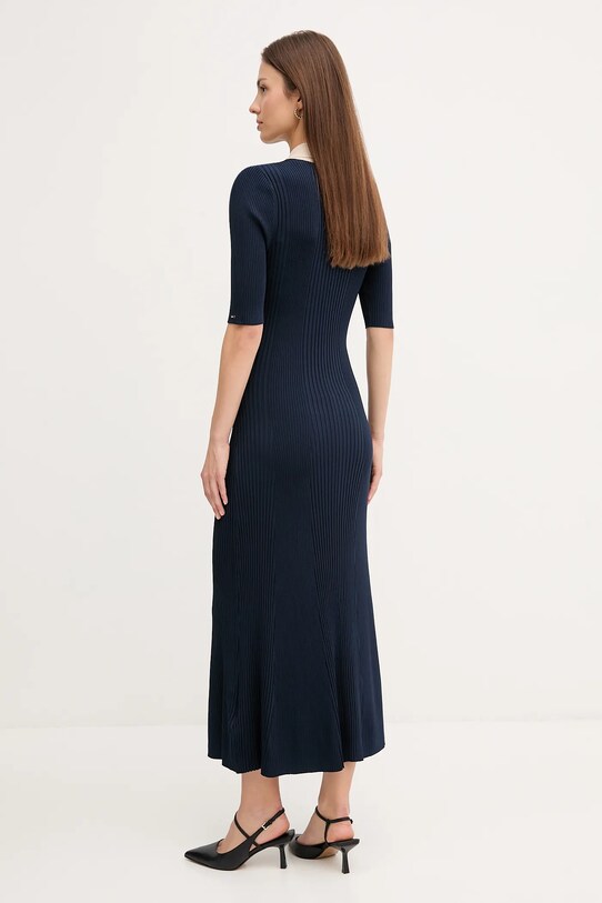 Φόρεμα Tommy Hilfiger WW0WW47216 σκούρο μπλε AW25