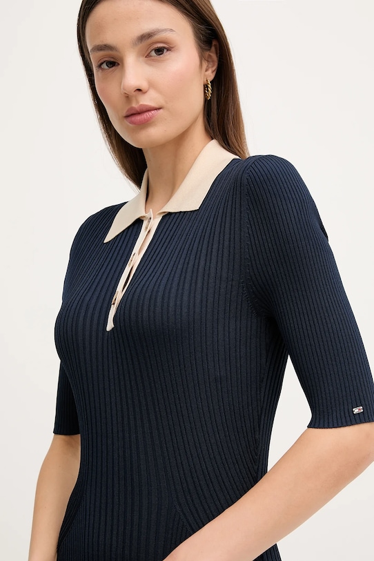 Φόρεμα Tommy Hilfiger σκούρο μπλε WW0WW47216