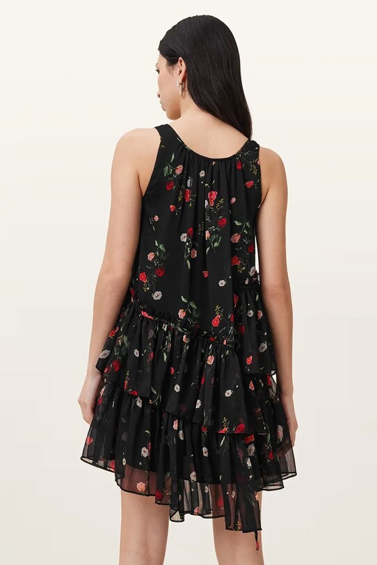 AllSaints rochie RACH W107DC negru
