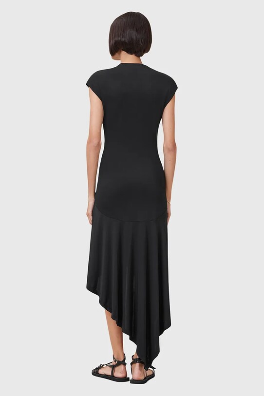 AllSaints sukienka ANNALIE czarny W159DC