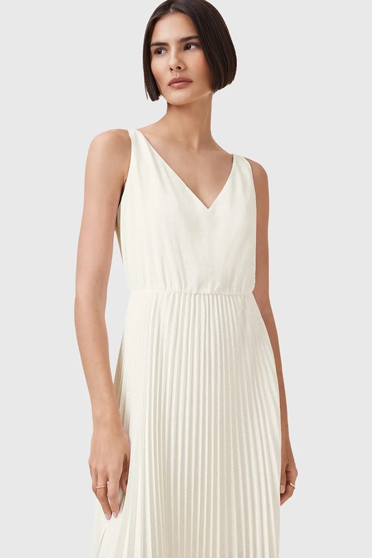 Odzież AllSaints sukienka i sweter LEIA W172DC biały