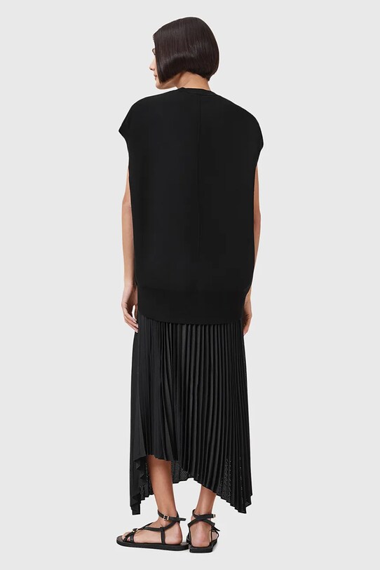 AllSaints rochie si pulover LEIA W172DC negru