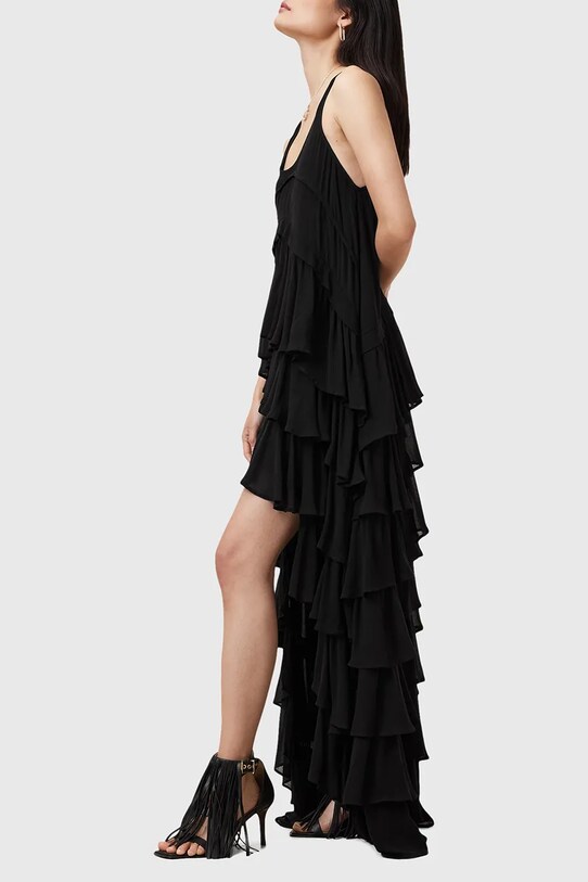 Odzież AllSaints sukienka CAVARLY W206DC czarny