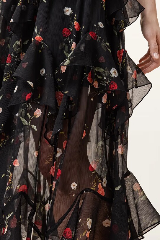 Odzież AllSaints sukienka QUINN W208DC czarny