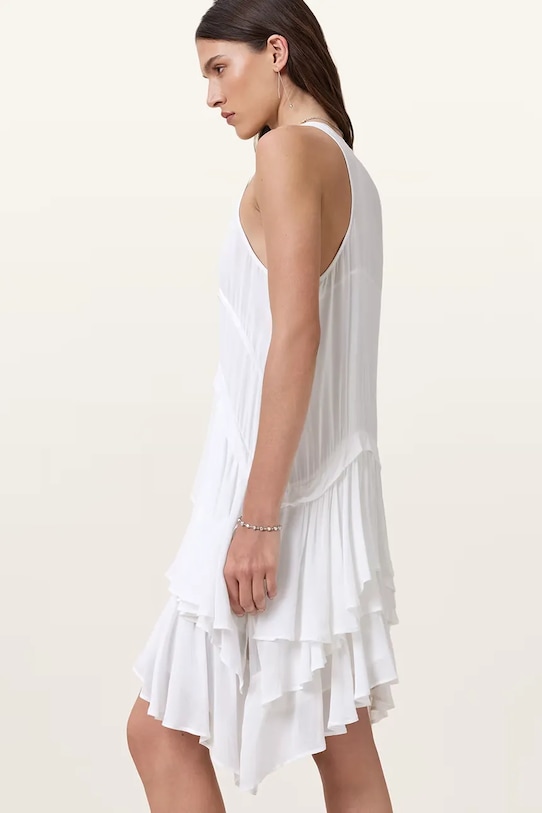 AllSaints sukienka CAVARLY W262DC biały