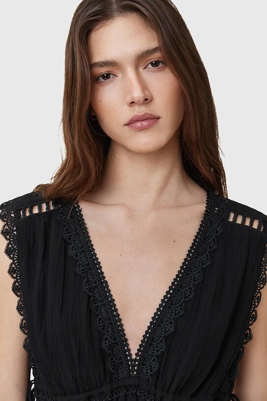 Îmbrăcăminte AllSaints rochie XANTHE W302DC negru