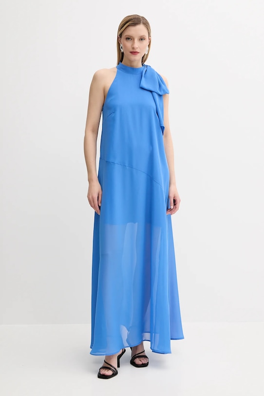 Gestuz sukienka rozkloszowany niebieski 10910220