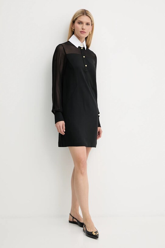Karl Lagerfeld rochie A3W13020 negru AW25