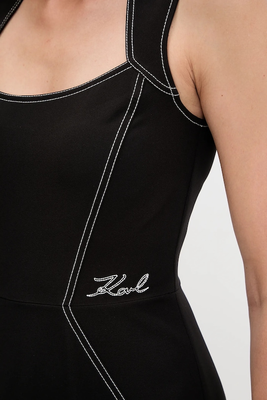 Сукня Karl Lagerfeld A3W13032 чорний