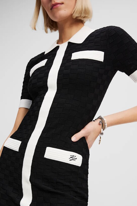 Karl Lagerfeld ruha fekete A3W13036