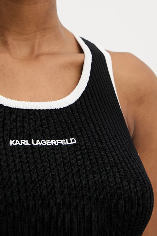 Šaty Karl Lagerfeld A3W13039 černá