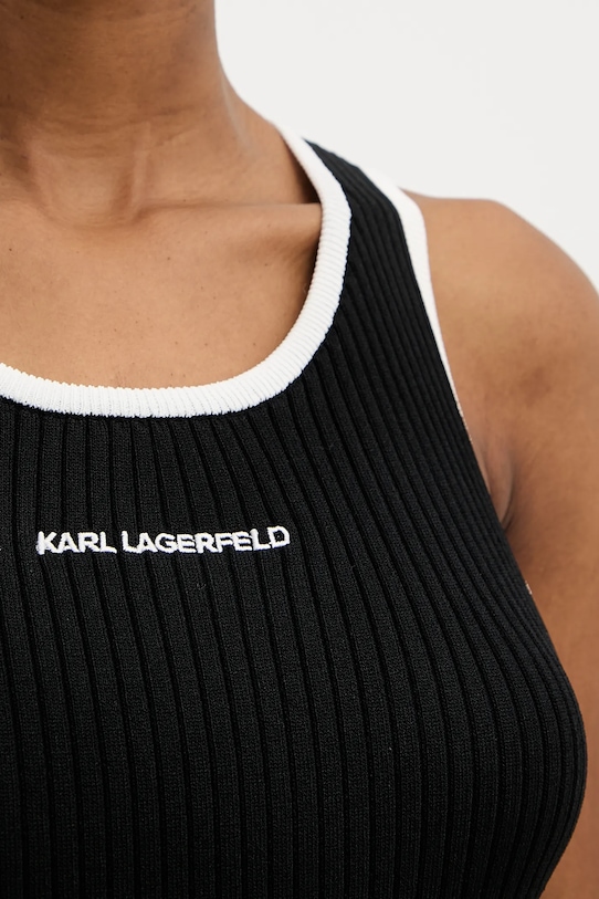 Karl Lagerfeld sukienka A3W13039 czarny