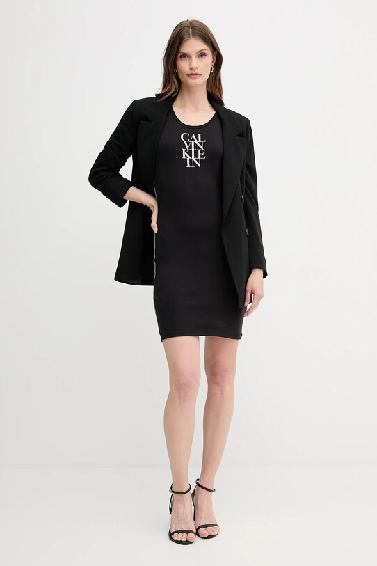 Сукня Calvin Klein Jeans LV044C203G чорний AW25