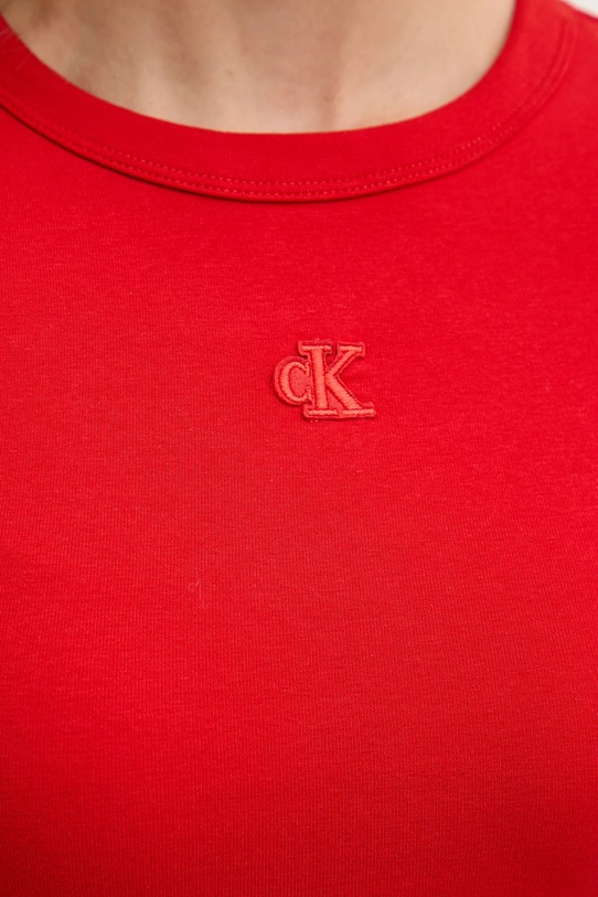 Calvin Klein Jeans rochie LV047B266G rosu