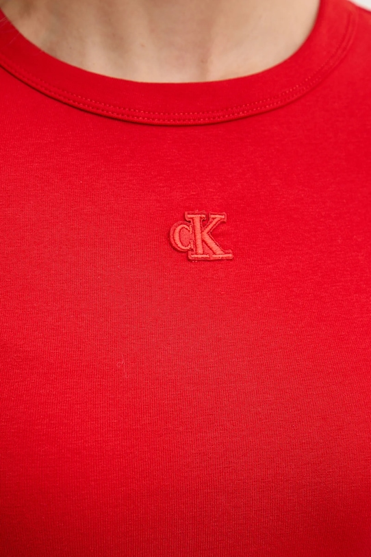 Calvin Klein Jeans rochie LV047B266G rosu