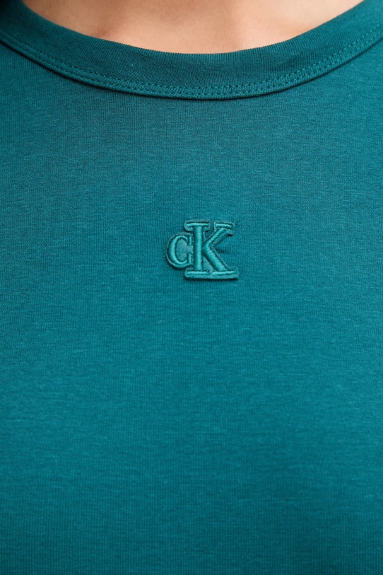 Calvin Klein Jeans sukienka LV047B266G turkusowy