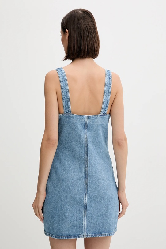 Oblačila Jeans obleka Calvin Klein Jeans LV047C714G modra
