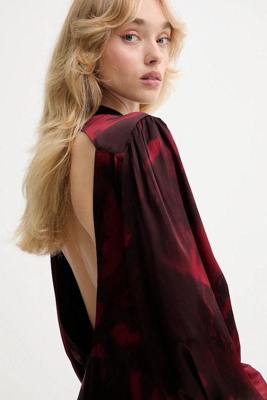 Gestuz sukienka bordowy 10910631