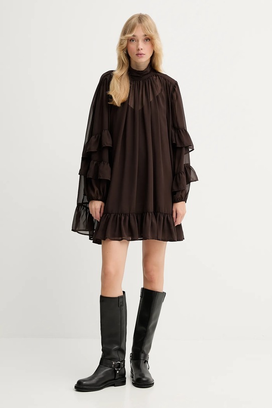 Šaty Gestuz 10910668 hnedá AW25