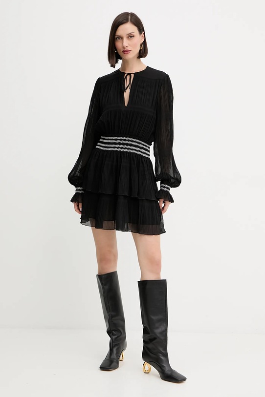 BOSS Orange rochie 50544042 negru AW25