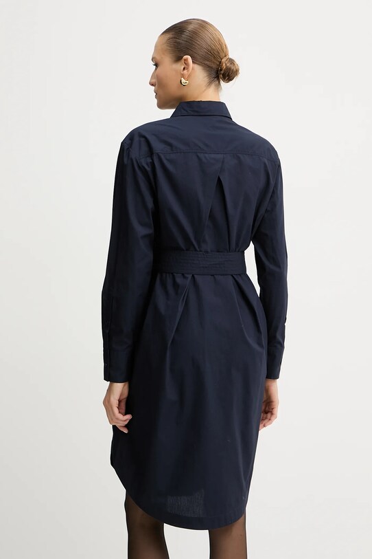Îmbrăcăminte BOSS Orange rochie din bumbac 50546132 bleumarin