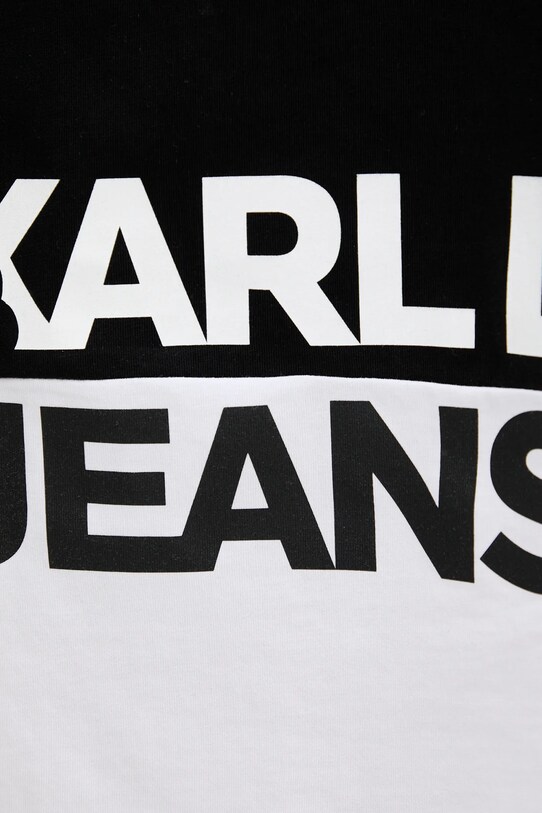 Βαμβακερό φόρεμα Karl Lagerfeld Jeans A3W13005