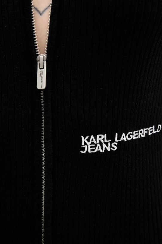 Karl Lagerfeld Jeans ruha A3W13013 fekete