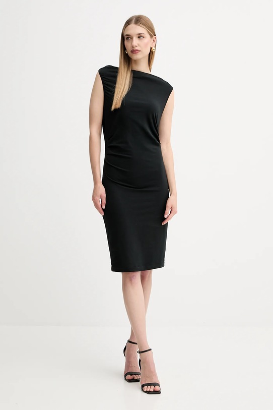 BOSS Orange rochie 50543459 negru AW25