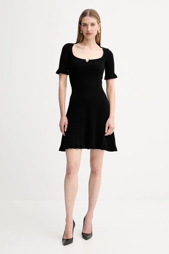 BOSS Orange rochie 50543978 negru AW25