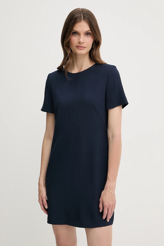 BOSS sukienka casual granatowy 50541993