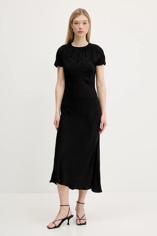 HUGO rochie maxi negru 50542304