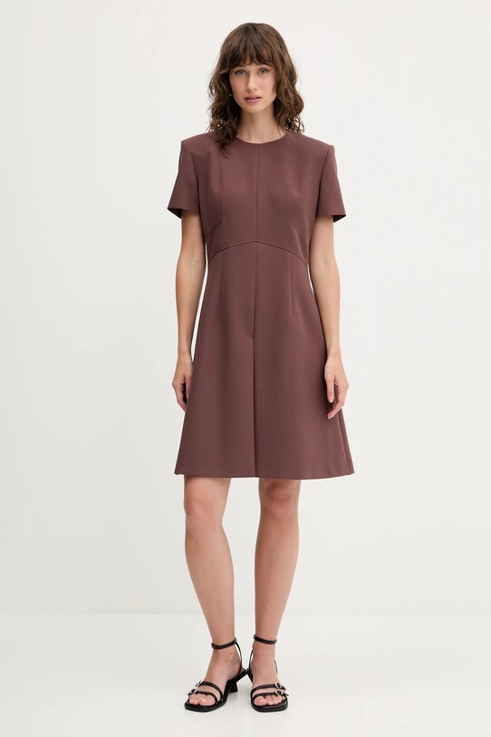 Платье HUGO 50542643 коричневый AW25
