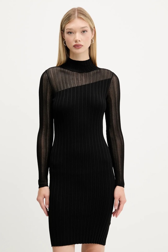 HUGO rochie midi negru 50542664
