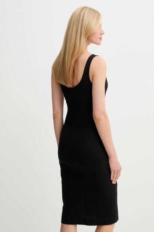 Odzież G-Star sukienka bawełniana D26593.D275 czarny