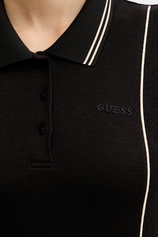 Φόρεμα Guess PEONY V5YK00.KCX12 μαύρο