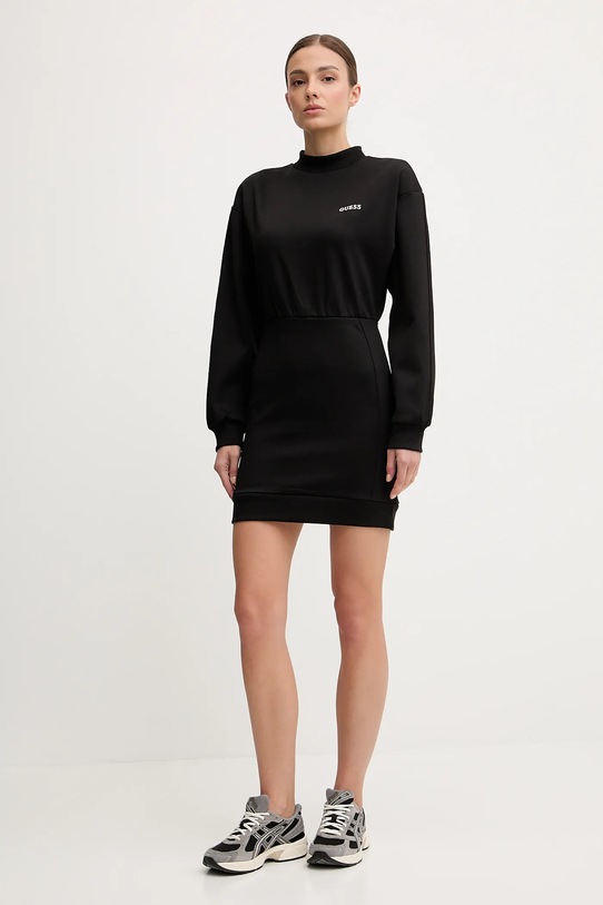 Obleka Guess CARMEN V5YK02.KCX22 črna AW25