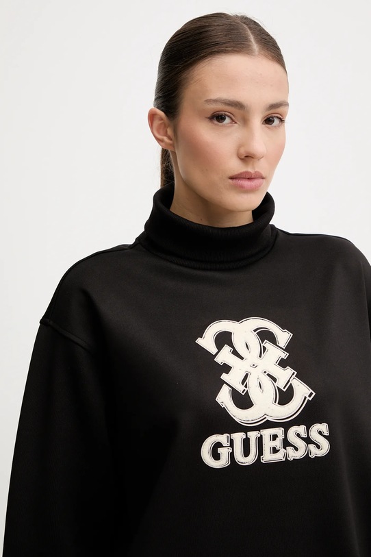 Obleka Guess CARMEN črna V5YK07.KCX22