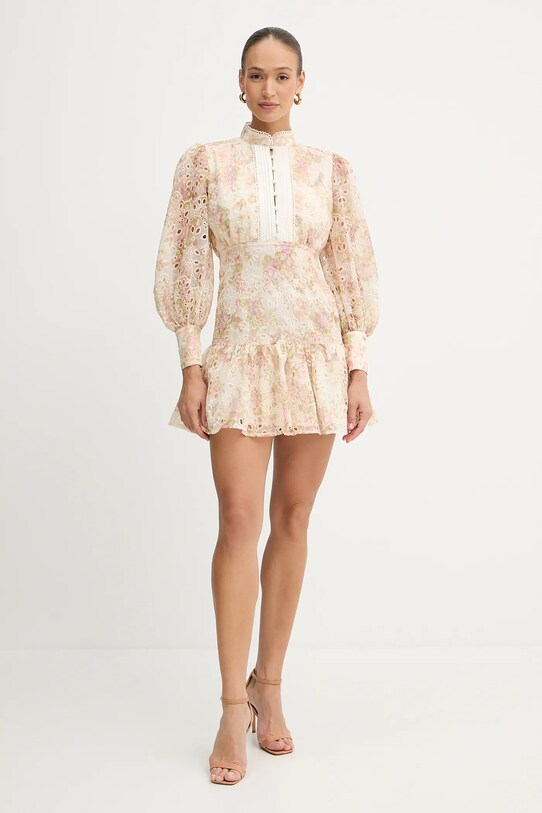 Bardot sukienka 58421DB3 beżowy AW25
