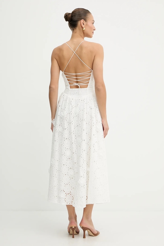 Одяг Бавовняна сукня Bardot 59786DB2 білий