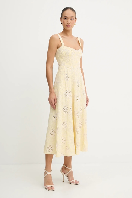 Abbigliamento Bardot vestito 59825DB2 giallo