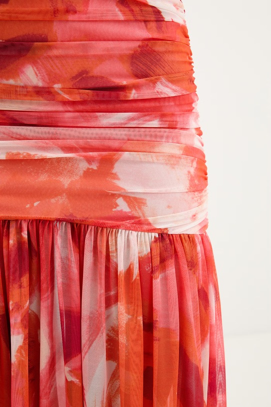 Bardot sukienka 59875DB1 pomarańczowy