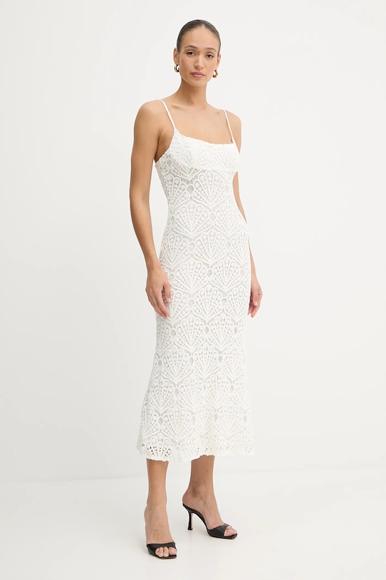 Odzież Bardot sukienka bawełniana 59990DB biały