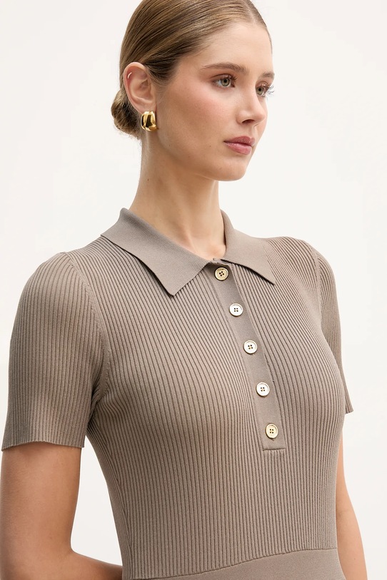 MICHAEL Michael Kors sukienka brązowy MT5834F33D