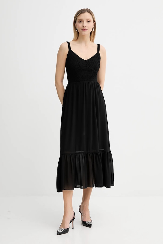 Šaty MICHAEL Michael Kors MT583467R3 černá AW25